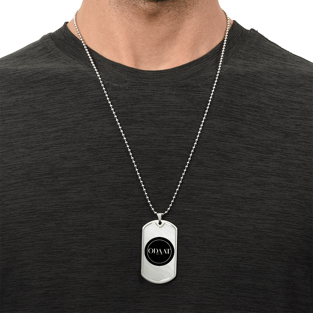 ODAAT Sobriety Dogtag Pendant