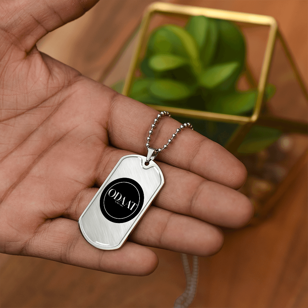 ODAAT Sobriety Dogtag Pendant