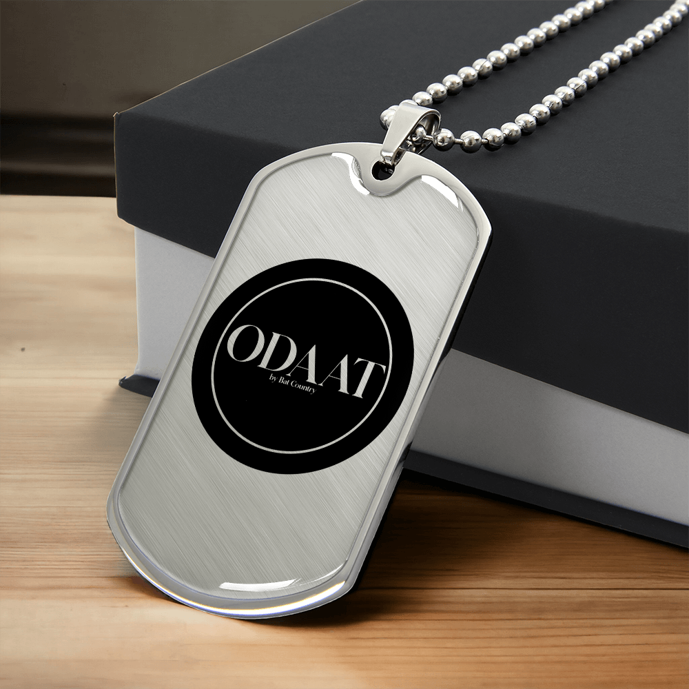 ODAAT Sobriety Dogtag Pendant