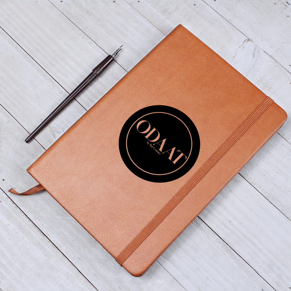 ODAAT Vegan Leather Sobriety Journal