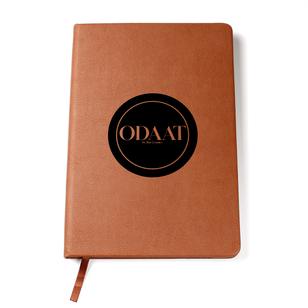 ODAAT Vegan Leather Sobriety Journal