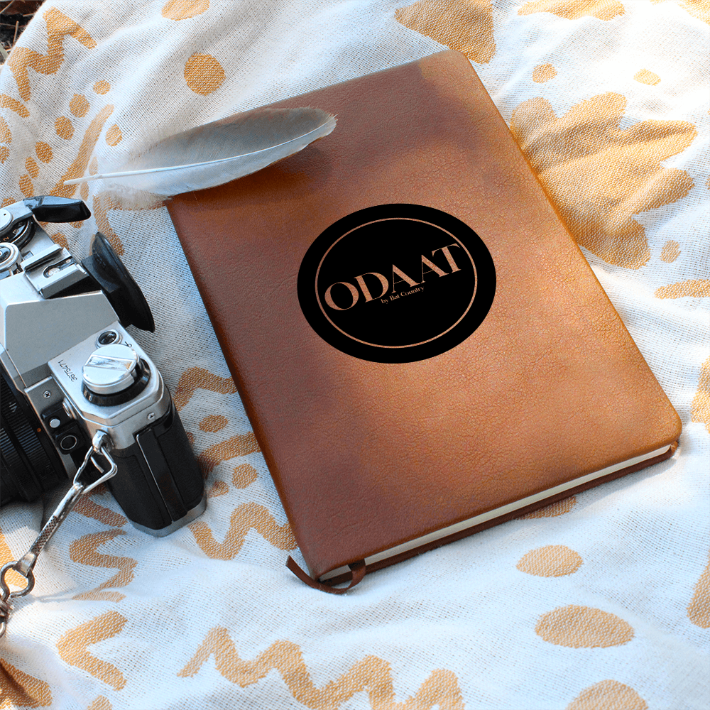 ODAAT Vegan Leather Sobriety Journal